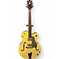 Used Gretsch Guitars G6118T 130th Anniversary Jr Yellow Hollow Body Electric Guitar thumbnail