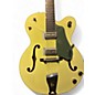 Used Gretsch Guitars G6118T 130th Anniversary Jr Yellow Hollow Body Electric Guitar