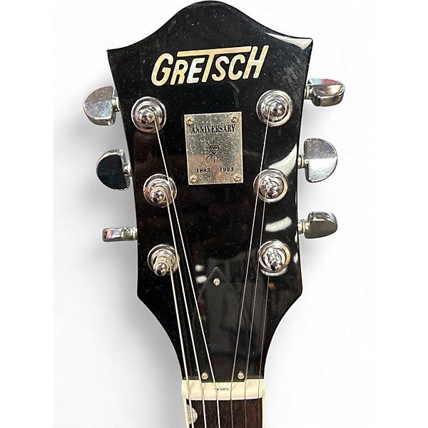 Used Gretsch Guitars G6118T 130th Anniversary Jr Yellow Hollow Body Electric Guitar
