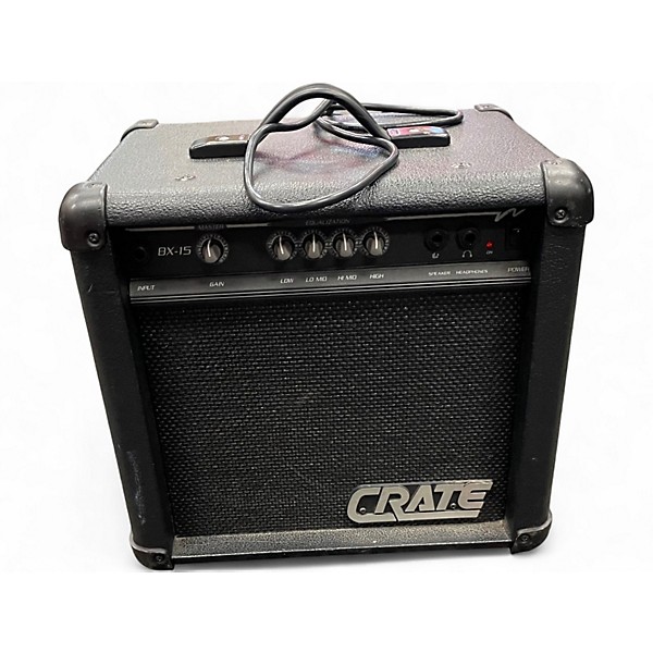 Used Crate BX15 1X8 15W Bass Combo Amp