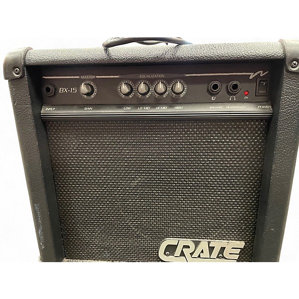 Used Crate BX15 1X8 15W Bass Combo Amp