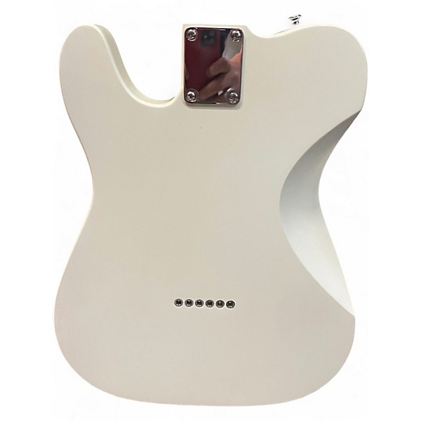 Used Bronson CVT White Solid Body Electric Guitar