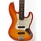 Used Fender MIJ Foto Flame Jazz Bass Sunburst Electric Bass Guitar