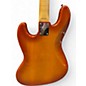 Used Fender MIJ Foto Flame Jazz Bass Sunburst Electric Bass Guitar