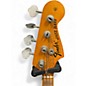 Vintage 1977 Fender Jazz Bass Black Electric Bass Guitar