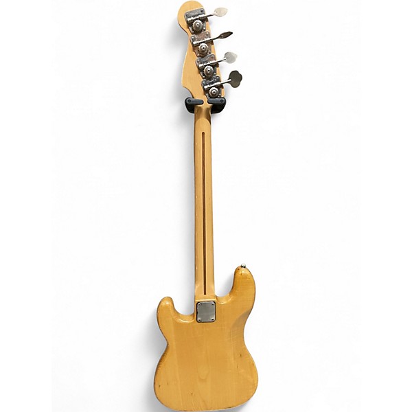 Vintage 1975 Fender Precision Bass Natural Electric Bass Guitar