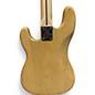Vintage 1975 Fender Precision Bass Natural Electric Bass Guitar