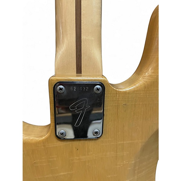 Vintage 1975 Fender Precision Bass Natural Electric Bass Guitar