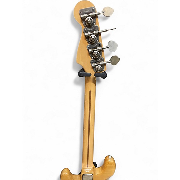 Vintage 1975 Fender Precision Bass Natural Electric Bass Guitar
