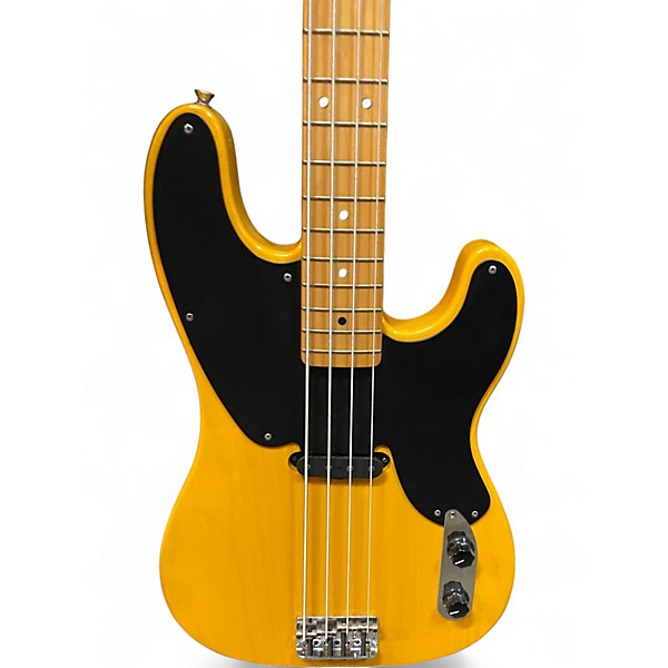 Used Fender MIJ Telecaster Bass Natural Electric Bass Guitar