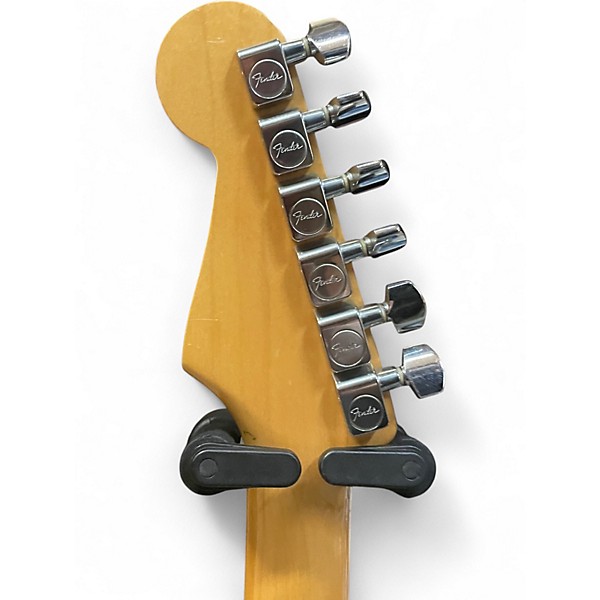 Used Fender MIJ Contemporary Stratocaster Silver Solid Body Electric Guitar