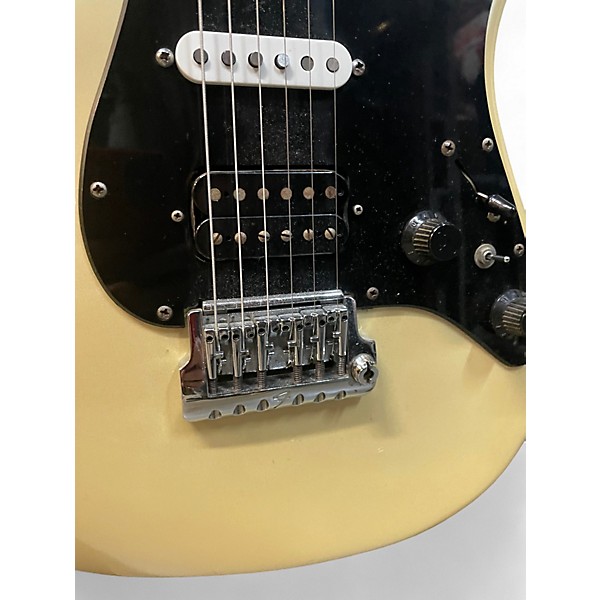 Used Fender MIJ Contemporary Stratocaster Silver Solid Body Electric Guitar