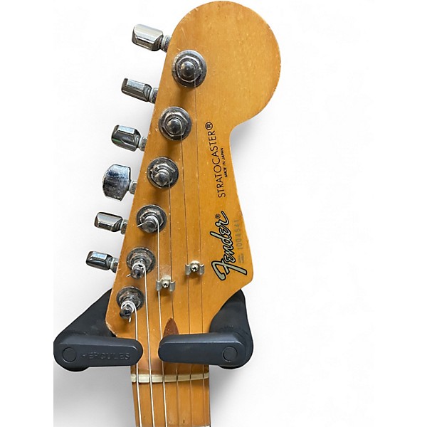 Used Fender MIJ Stratocaster Blue Solid Body Electric Guitar