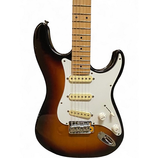 Used Fender MIJ Stratocaster Sunburst Solid Body Electric Guitar