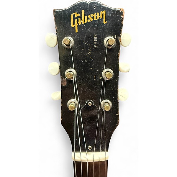 Vintage 1957 Gibson Les Paul Junior TV Yellow Solid Body Electric Guitar