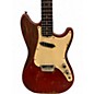 Vintage 1963 Fender Musicmaster Mahogany Body Cherry Solid Body Electric Guitar