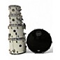 Used Mapex Saturn Studioease 5pc White Drum Kit thumbnail