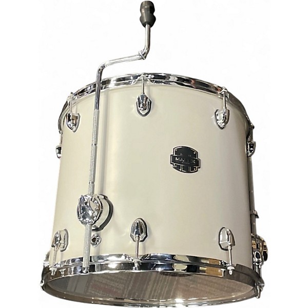 Used Mapex Saturn Studioease 5pc White Drum Kit