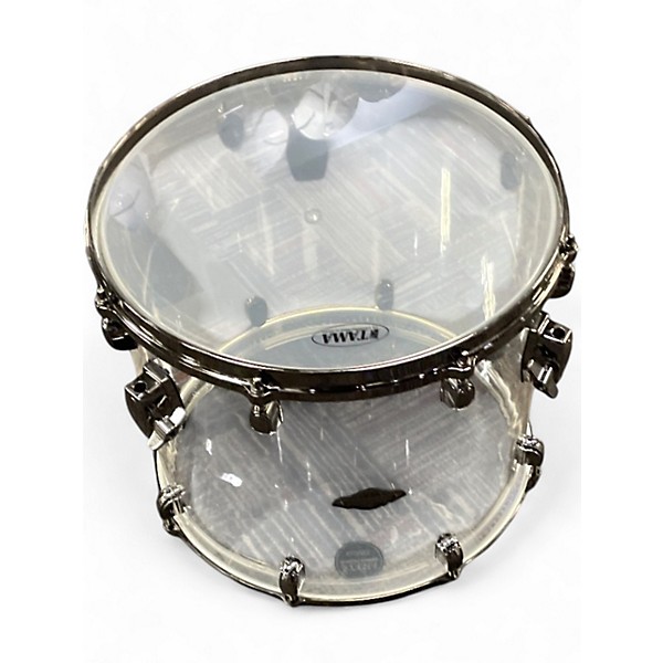 Used TAMA 50th Limited Starclassic Mirage 5pc Clear Drum Kit