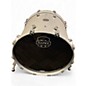 Used Mapex Saturn Evolution Rock Birch 4pc Metallic Silver Drum Kit