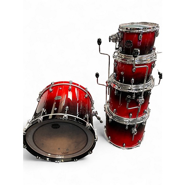 Used Mapex Saturn Studioease 5pc Red Drum Kit