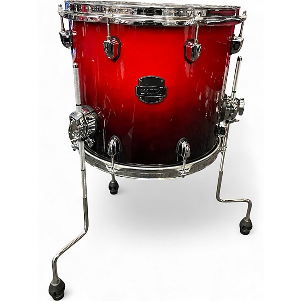 Used Mapex Saturn Studioease 5pc Red Drum Kit