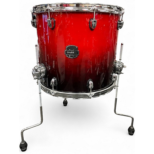 Used Mapex Saturn Studioease 5pc Red Drum Kit