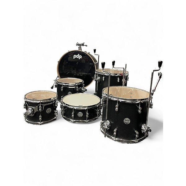 Used PDP by DW Concept Maple 6pc Gray Drum Kit