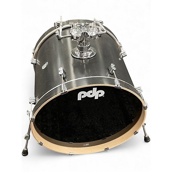Used PDP by DW Concept Maple 6pc Gray Drum Kit