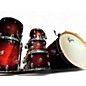 Used Gretsch Drums Catalina Maple 6pc Dark Cherry Burst Drum Kit thumbnail
