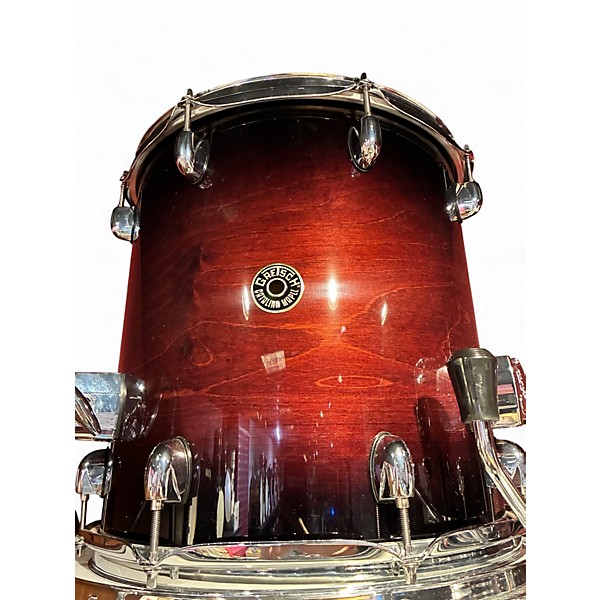 Used Gretsch Drums Catalina Maple 6pc Dark Cherry Burst Drum Kit