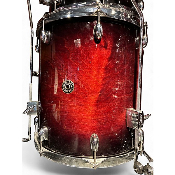 Used Gretsch Drums Catalina Maple 6pc Dark Cherry Burst Drum Kit