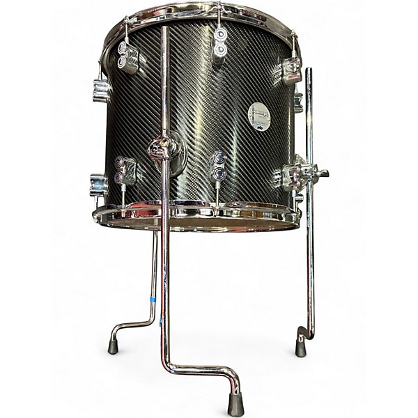 Used PDP by DW Concept Maple 6pc Metallic Gray Drum Kit