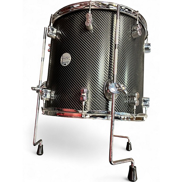 Used PDP by DW Concept Maple 6pc Metallic Gray Drum Kit