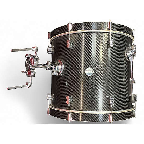 Used PDP by DW Concept Maple 6pc Metallic Gray Drum Kit