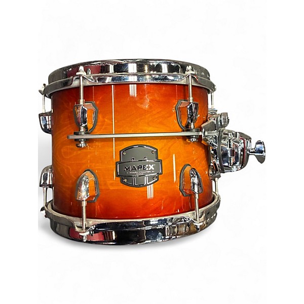 Used Mapex Saturn Evolution Workhorse Maple 5pc Sunburst Drum Kit