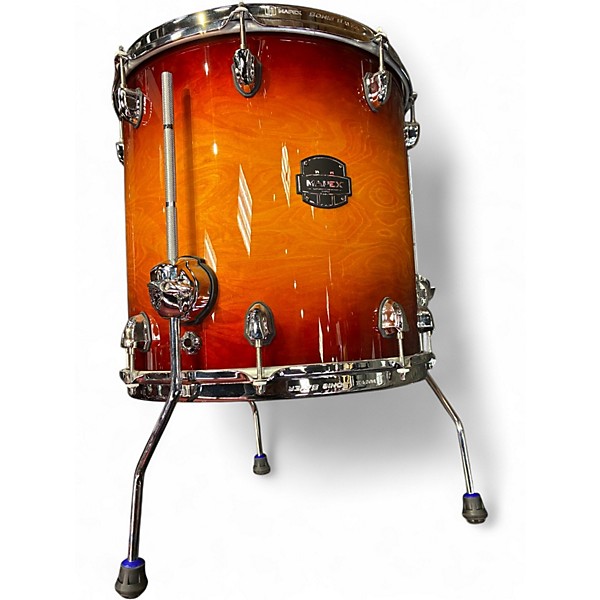 Used Mapex Saturn Evolution Workhorse Maple 5pc Sunburst Drum Kit