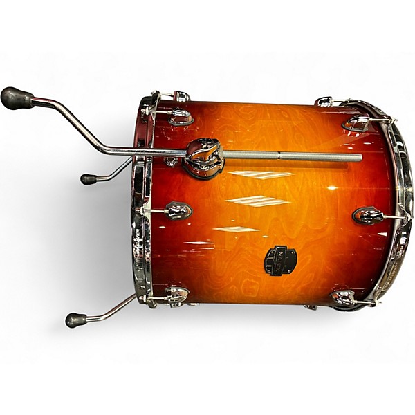 Used Mapex Saturn Evolution Workhorse Maple 5pc Sunburst Drum Kit