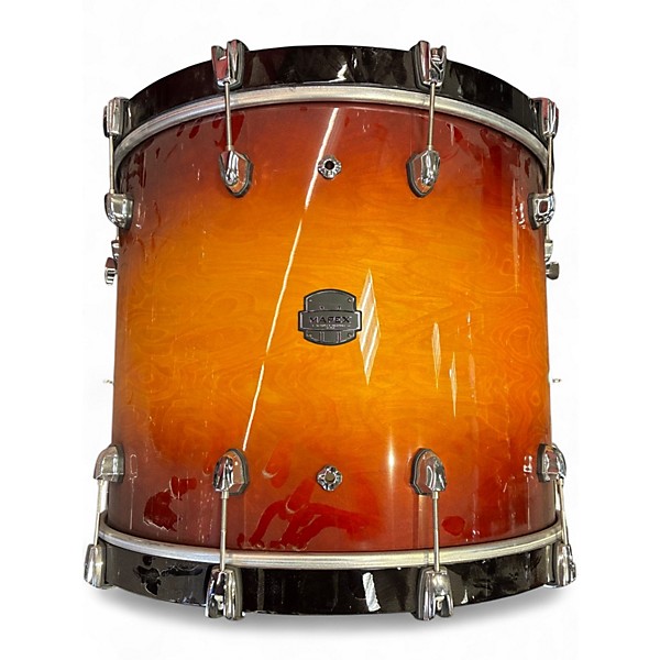 Used Mapex Saturn Evolution Workhorse Maple 5pc Sunburst Drum Kit