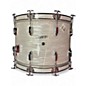 Used Pearl President Series Phenolic 4p Pearl White Drum Kit