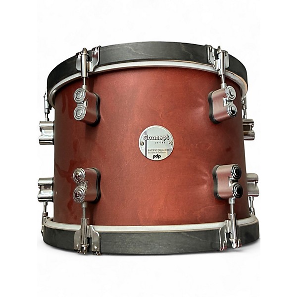 Used PDP by DW Concept Classic 3pc Maroon Drum Kit