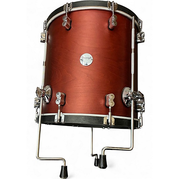 Used PDP by DW Concept Classic 3pc Maroon Drum Kit