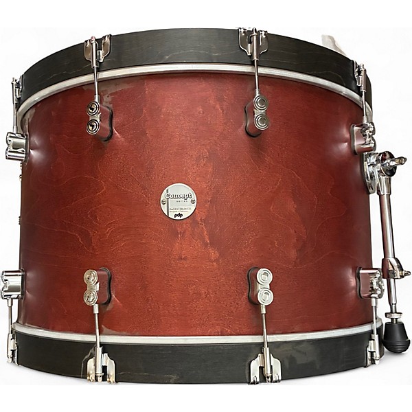 Used PDP by DW Concept Classic 3pc Maroon Drum Kit