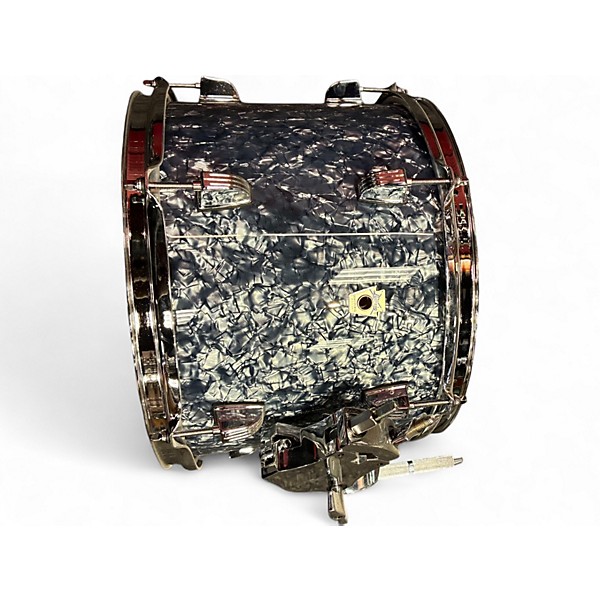 Used Ludwig Neusonic 3pc Fab Blue Drum Kit