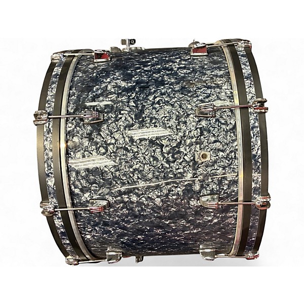 Used Ludwig Neusonic 3pc Fab Blue Drum Kit