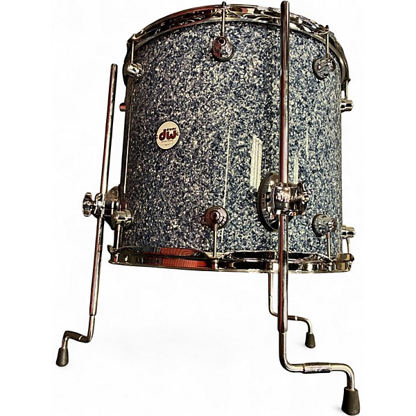 Used Ludwig Neusonic 3pc Fab Blue Drum Kit