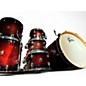 Used Gretsch Drums Cataline Maple 6pc Dark Cherry Burst Drum Kit thumbnail