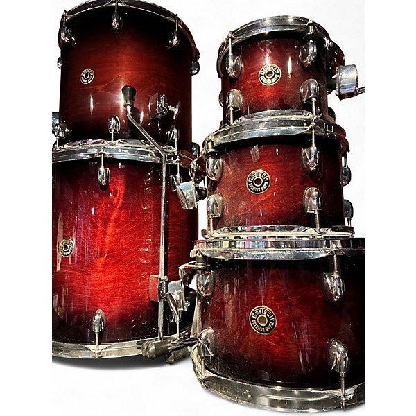 Used Gretsch Drums Cataline Maple 6pc Dark Cherry Burst Drum Kit