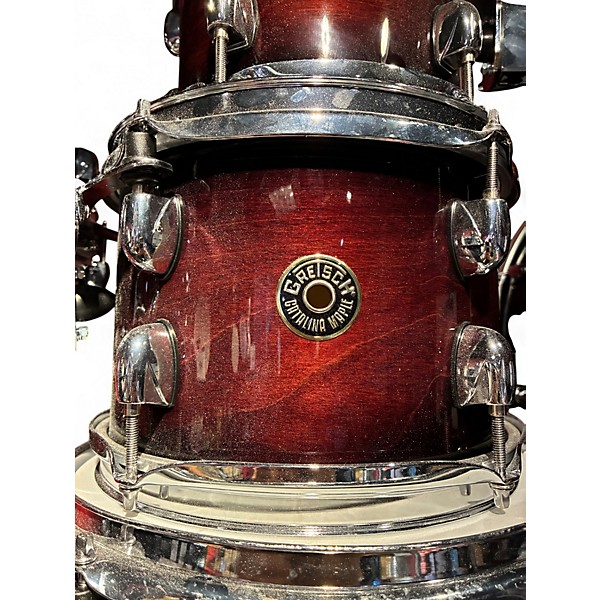 Used Gretsch Drums Cataline Maple 6pc Dark Cherry Burst Drum Kit