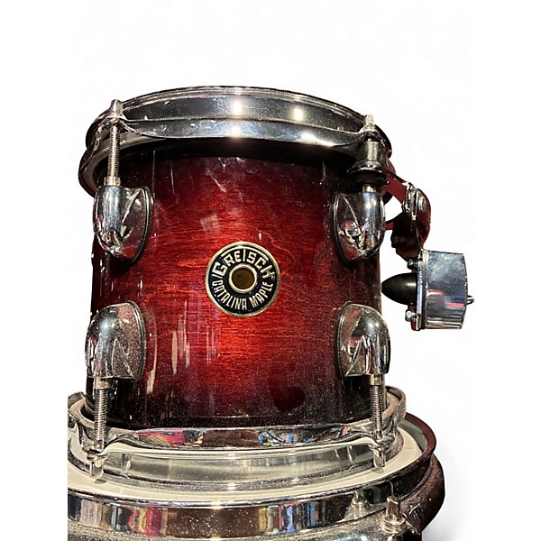 Used Gretsch Drums Cataline Maple 6pc Dark Cherry Burst Drum Kit